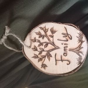 Handmade wooden ornament/wall decor